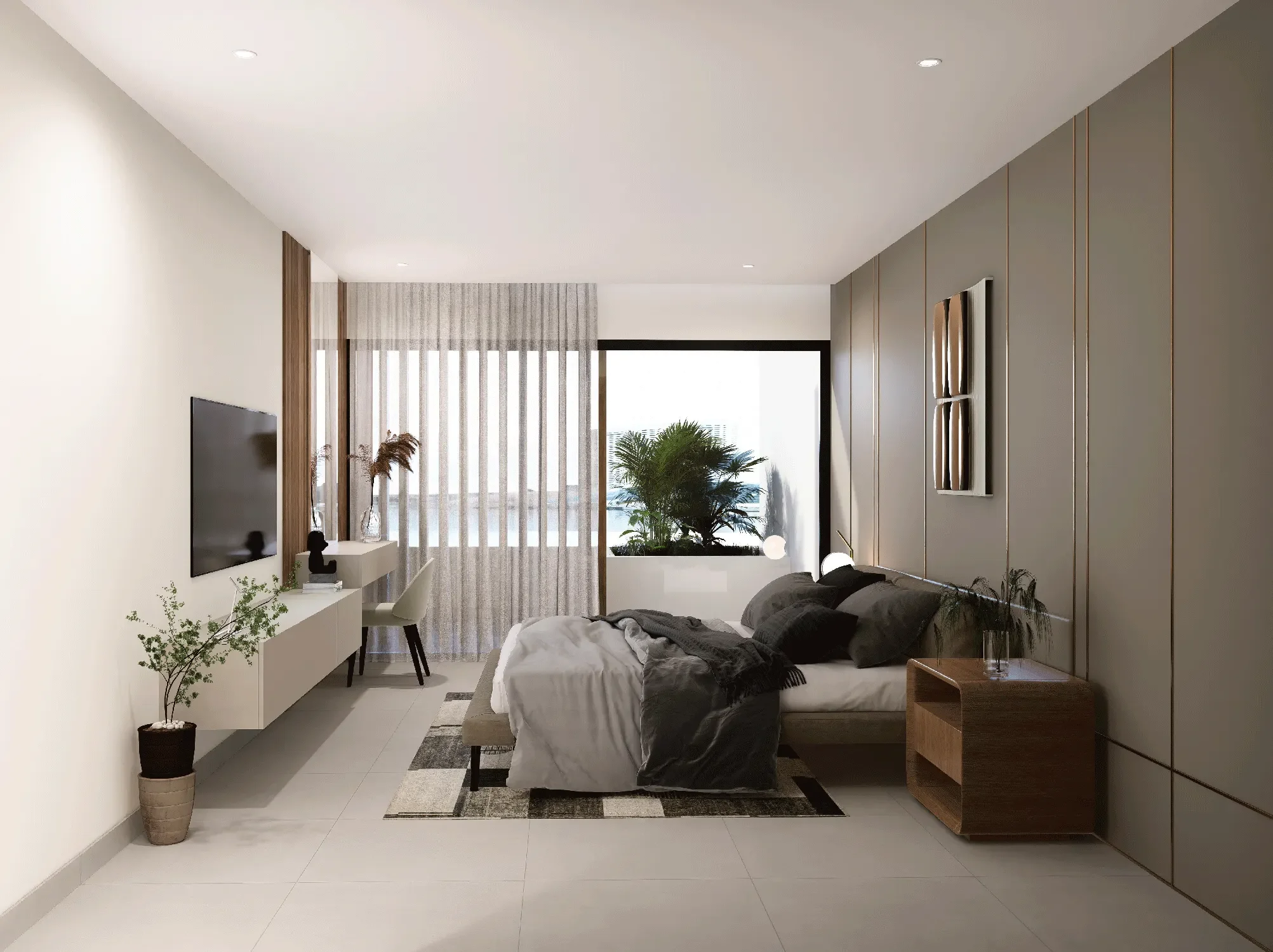 Chambre parentale — Appartement Type A