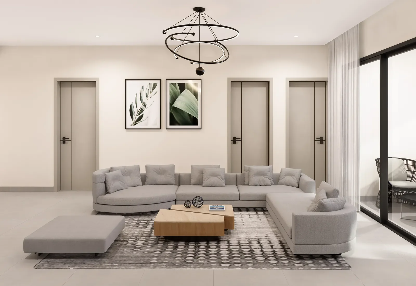 Salon — appartement témoin Allure